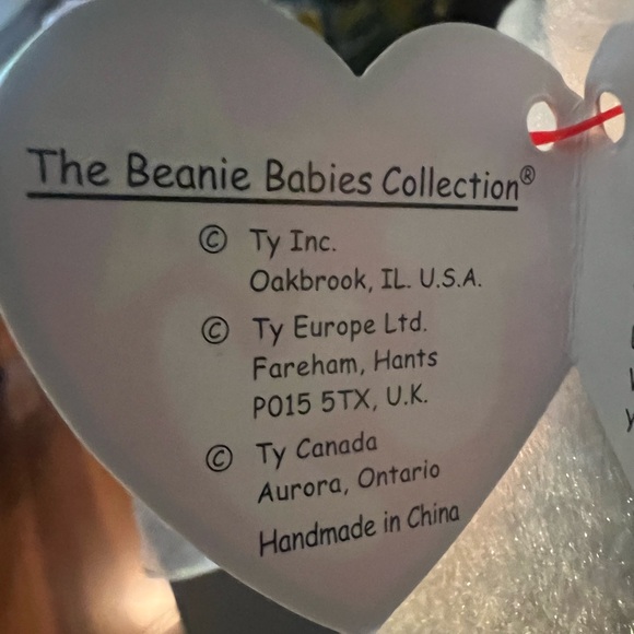 NWT - TY The Beanie Babies - Halo with Brown Nose - Picture 7 of 9